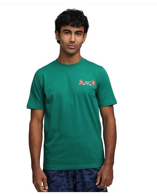 PUMA T-shirt Met Normale Pasvorm Voor in het Green voor heren