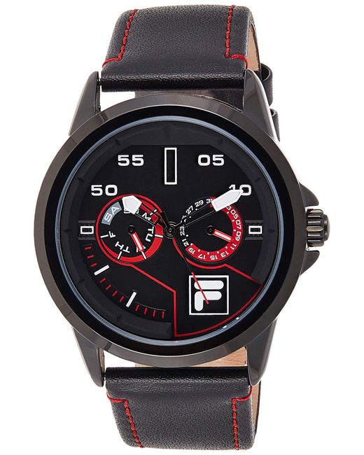 Orologio da polso Multifunzione Style di Fila in Black da Uomo