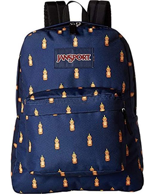 Jansport Blue Unisex Superbreak Backpack for men