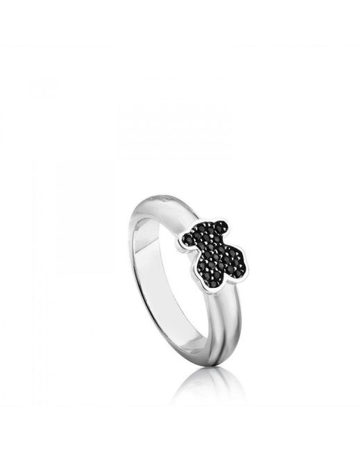 Tous Metallic Ring aus Sterlingsilber für