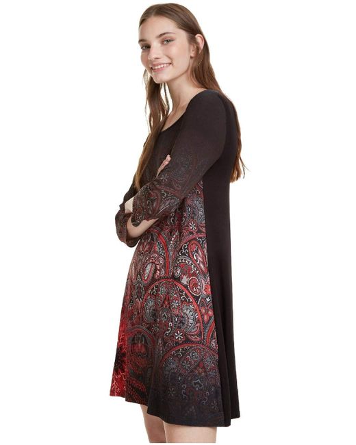 robe desigual dentelle