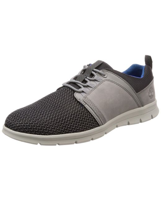 Timberland Black Graydon Low S Casual Trainers Grey/blue 9 for men