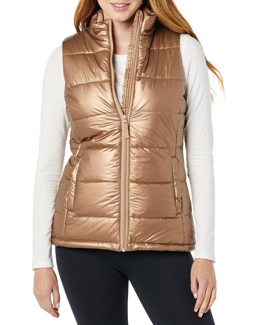 Amazon Essentials Natural Mid-weight Puffer Gilet