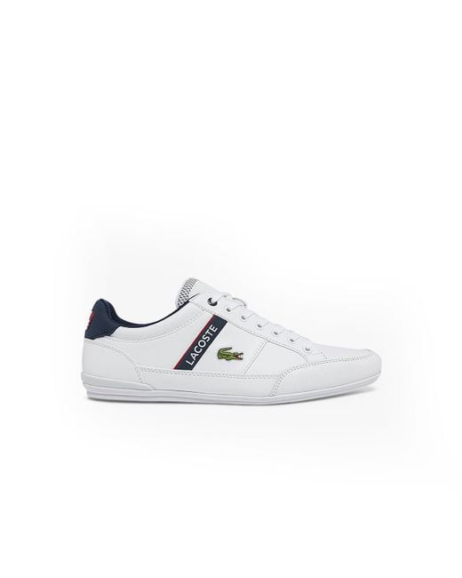 Scarpe bianche lacoste best sale