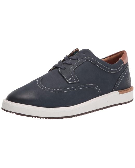 Hush Puppies Leather Heath Wt Oxford in Navy Nubuck (Blue) for Men - Save 47% Lyst