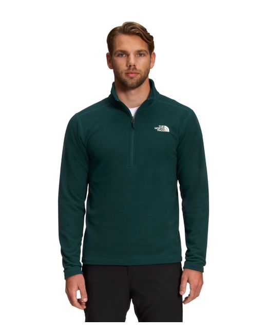 The North Face Textured Cap Rock 1 4 Zip Ponderosa Green 2xl for Men Lyst UK
