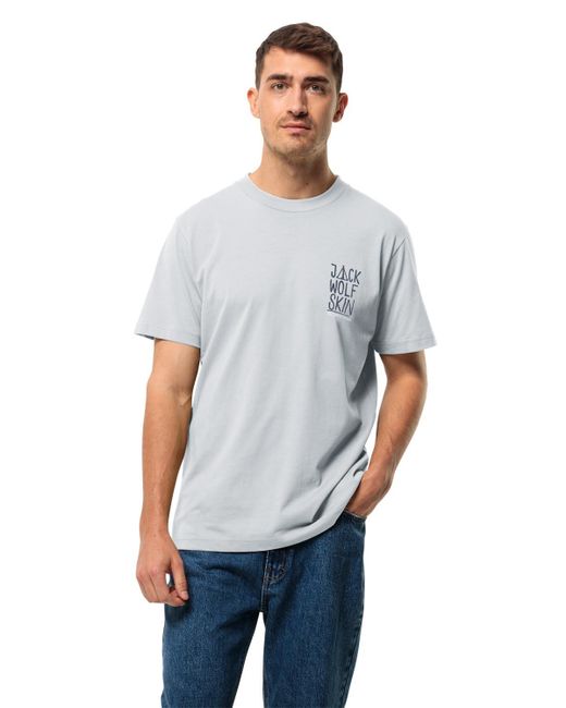 Jack Wolfskin Blue Jack Tent T M T-shirt for men