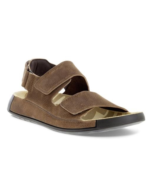 Ecco Black 2nd Cozmo M Flat Sandal for men