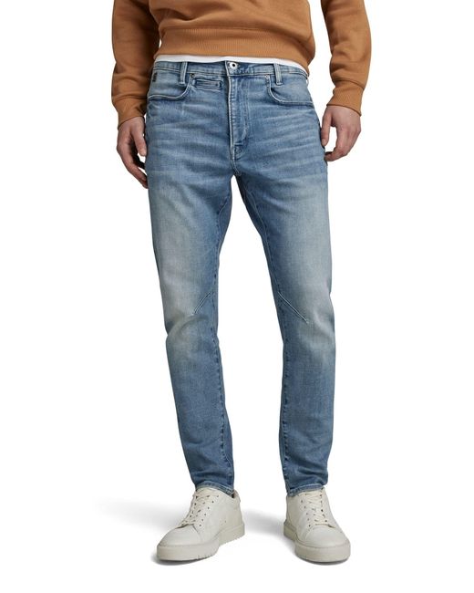D-STAQ 3D Slim Jeans G-Star RAW de hombre de color Blue