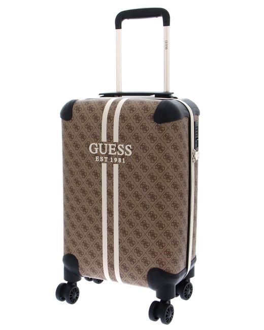 Valise Cabine Milded Travel Ref 60660 LTE 32 Guess en coloris Marron | Lyst