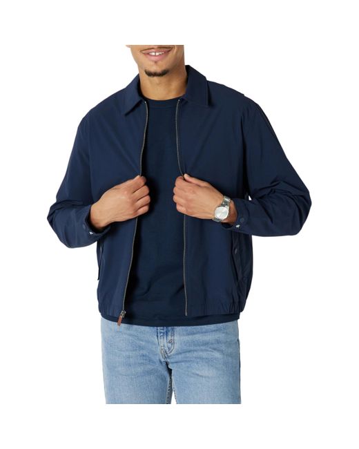 Amazon Essentials Leichte Stretchjacke Mit Reißverschluss In Lockerer Passform in Blue für Herren