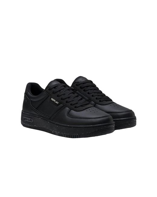 Replay Epic M Green Sneaker in Black für Herren
