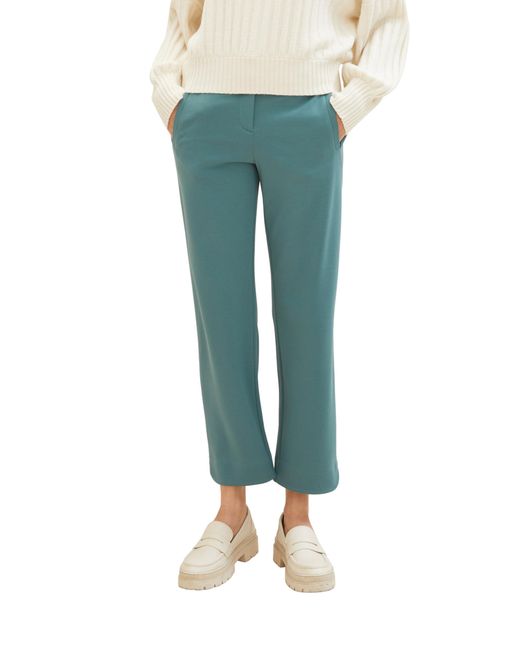Tom Tailor Green Mia Straight Fit Jersey Hose