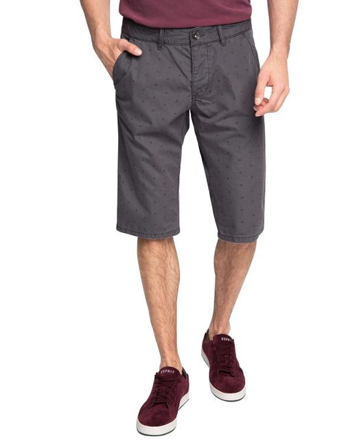 Esprit Edc By Shorts in het Gray voor heren