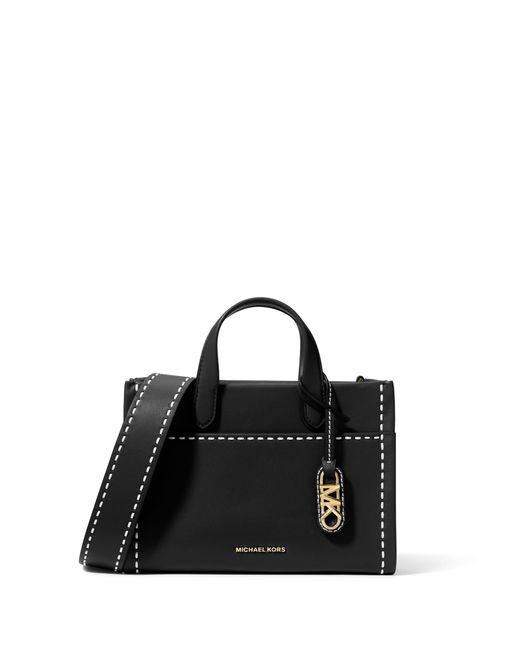 Michael Kors Gigi Small East West Messenger Cross Body Handbags in Black Lyst UK