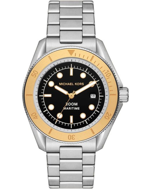 Michael Kors Gray Mens Mk9161 S Wristwatch for men