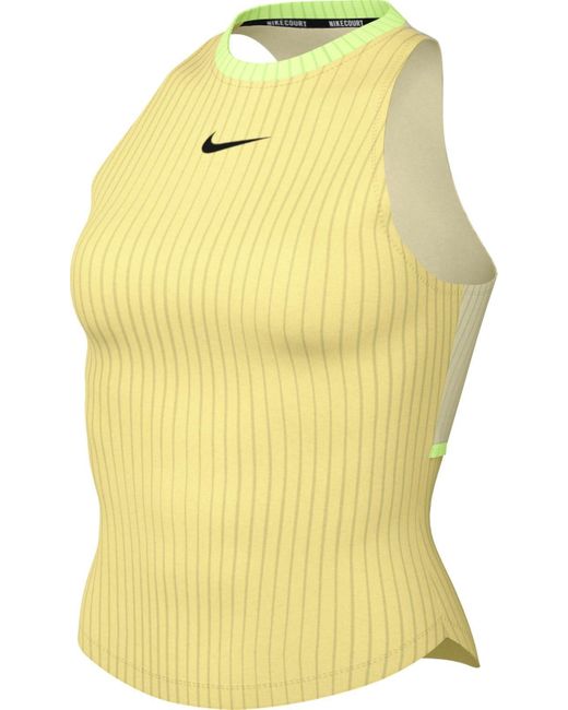 Nike W Nkct Df Slam Tank Mb in het Yellow