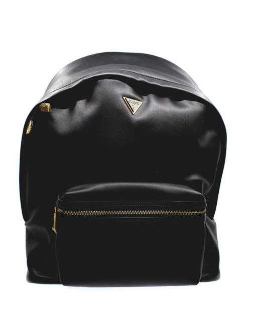 Guess Black Scala Smart Compact Backpack Bag for men
