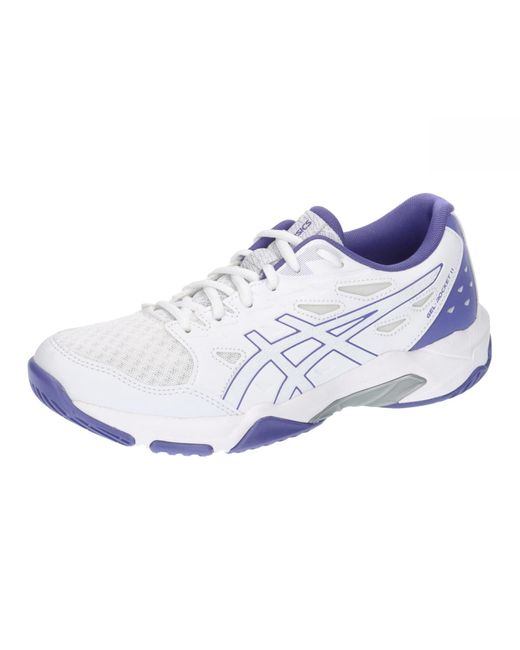 Asics White Gel-Rocket 11 Sneaker