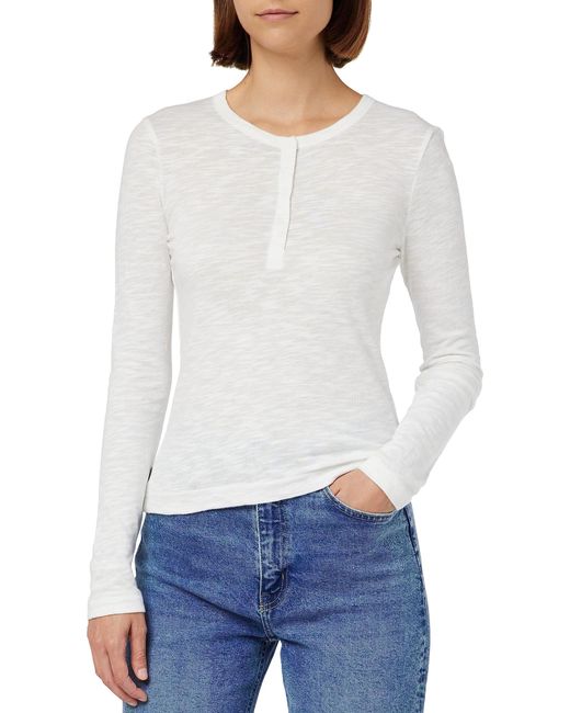 Studios Henley W6011485A Optic 12 Mujer Superdry de color White