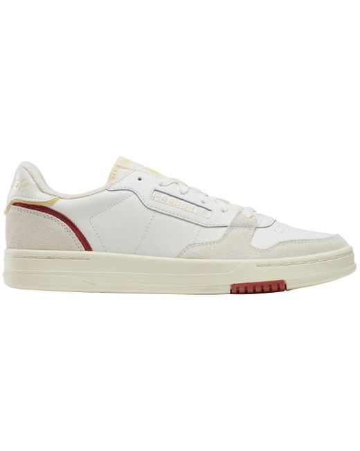 Reebok White Phase Court Sneaker