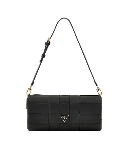 Maylee Flap Shoulder Bag Black di Guess