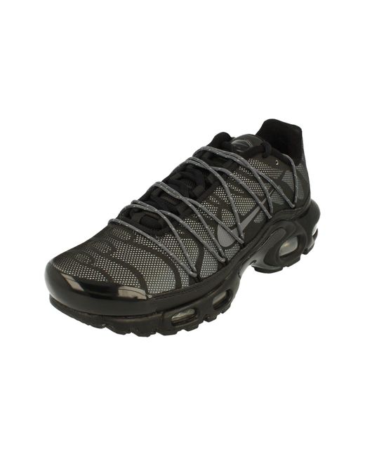 Nike Black Air Max Plus Lace FLH Trainers FZ2770 Sneakers Schuhe
