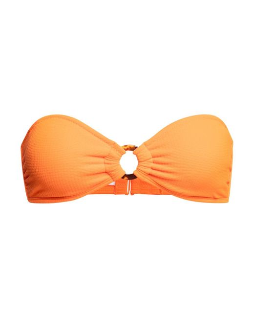 Roxy Orange Bandeau Bikini Top for - Bandeau-Bikinioberteil - Frauen - L