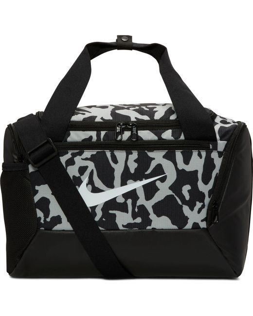 Nike Black Brasilia Duff 9.5 Aop Fb2830-010 Bag Backpack