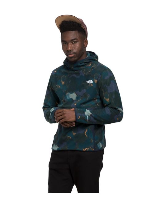 The North Face Alpine Polartec 100 Fleece Pullover Hoodie in Blue for Men |  Lyst UK