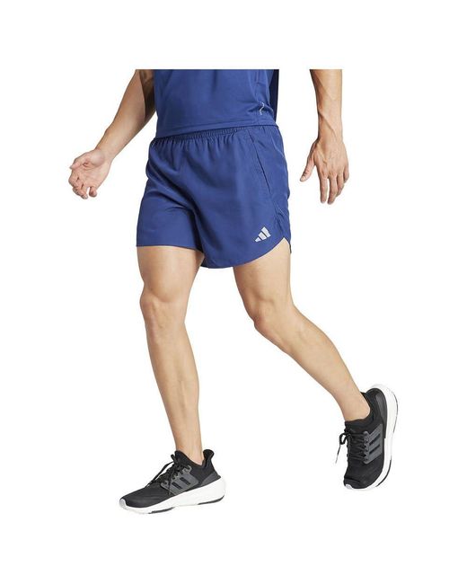Run It Short décontracté Adidas pour homme en coloris Blue