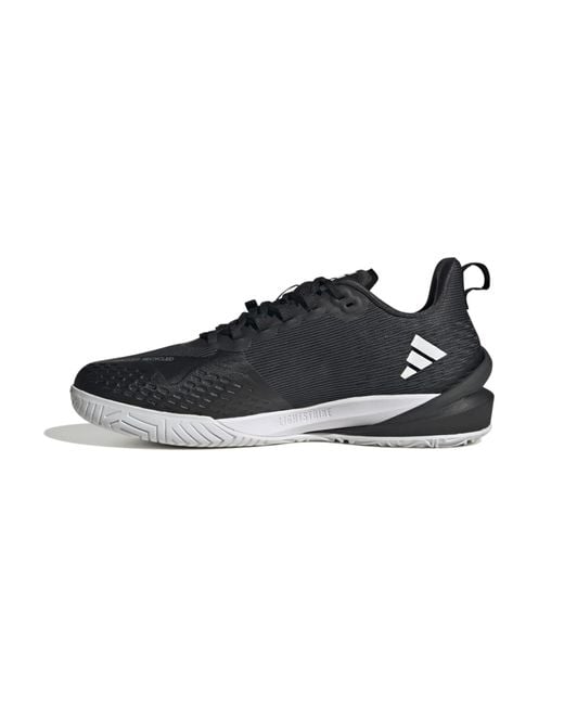 Adidas Black Adizero Cybersonic Tennis Shoes Sneaker for men