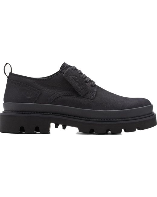 Clarks Black S Badell Lace Shoes for men