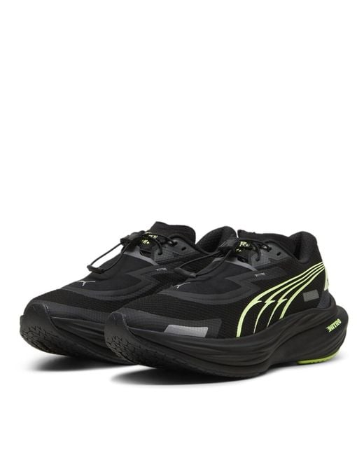 PUMA S Deviate Nitro 3 Trail Running Shoes Black/galatic 4