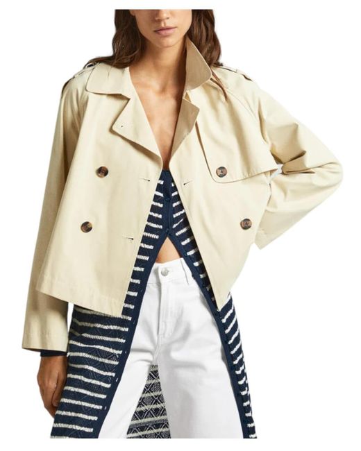 Pepe Jeans Natural Sheila Trench Coat