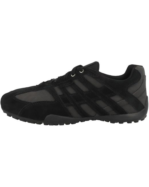 Uomo Snake A di Geox in Black da Uomo