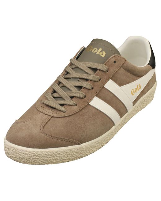 Gola Natural Medallist Freizeit-Sneaker in Rhino Off White