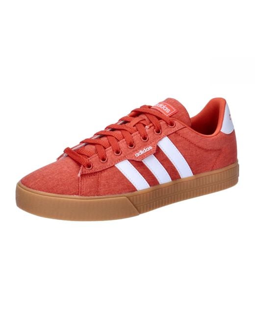 Adidas Red Daily 3.0 Sneaker for men
