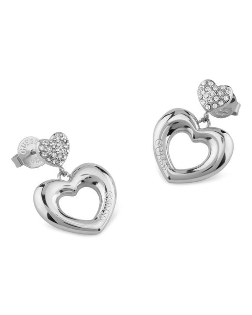 Orecchini Acciaio Inossidabile JUBE05209JWRH di Guess in Metallic