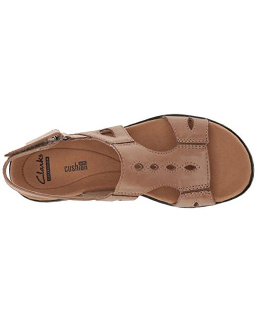 Clarks women's leisa lakelyn flat sandal hot sale