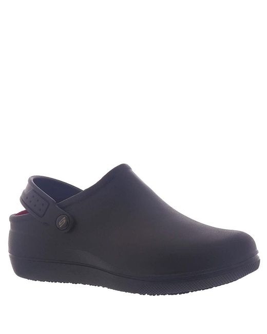 Skechers Black Work Amreli Slip Resistant Clog