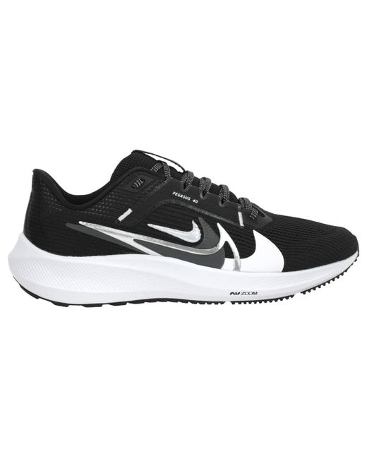 Nike Black Air Zoom Pegasus 40 Premium Trainers Sneakers Running Shoes Fb7179 for men