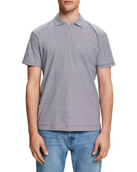 Esprit Collection Poloshirt Voor in het Gray voor heren