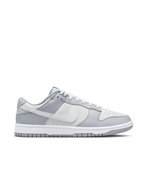 Nike S Dunk Low Retro Pure Platinum Trainers Size 10 Uk Dj6188 001 in ...