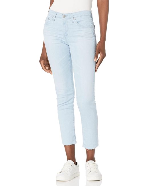 AG Jeans Denim Prima Mid-rise Cigarette 