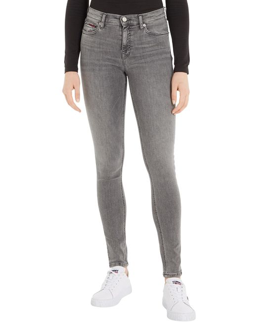 Jeans Donna Nora Skinny Fit di Tommy Hilfiger in Black