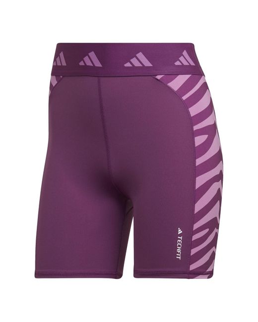 Adidas S Tech Tights Purple Xs