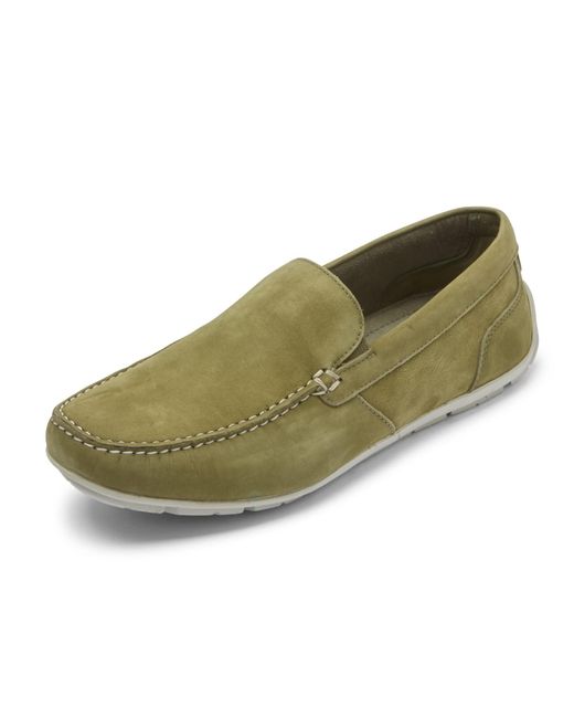 Rockport Green Warner Loafer Shoes for men