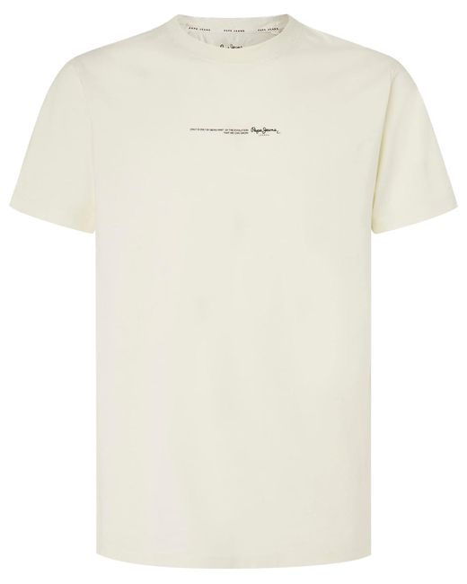 Pepe Jeans Dave Tee T-Shirt in White für Herren