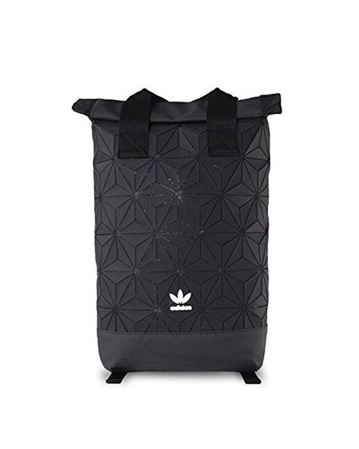 adidas Originals Bp Roll Top 3d Mesh 2017 Black Backpack Bag Dh0100 for Men  | Lyst UK